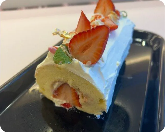 Strawberry Cake Roll
