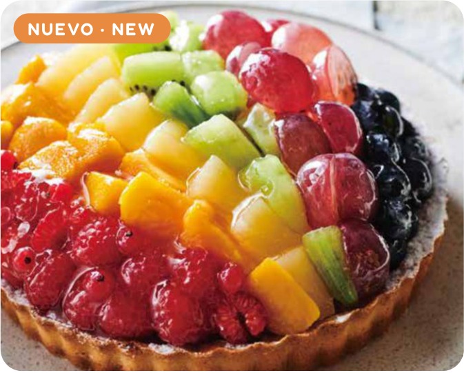 Rainbow Fruit Tart