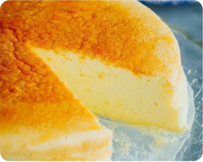 Japanese Half-Baked Cheesecake